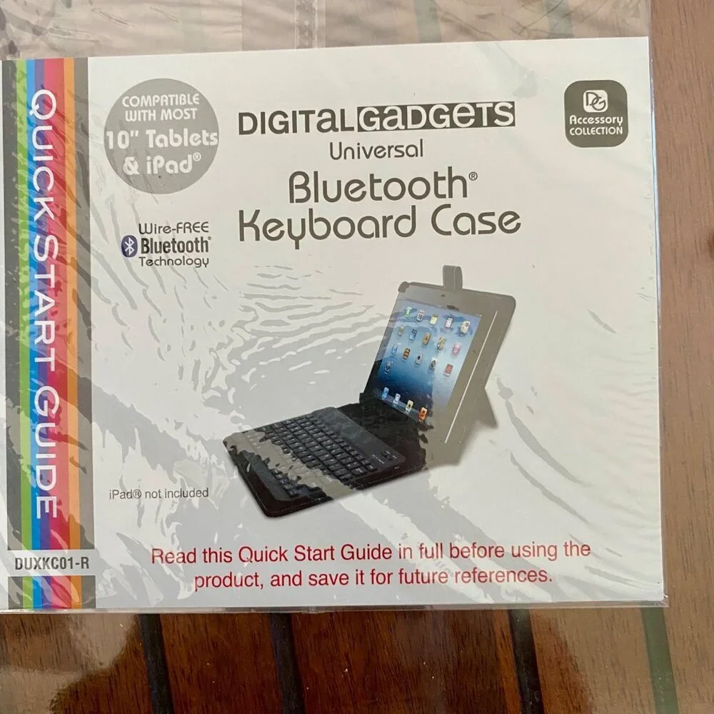 Digital Gadgets Universal Bluetooth Keyboard Case For 10